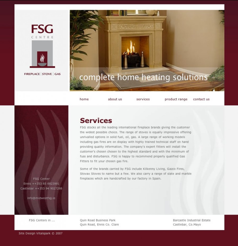 Modern and Contemporary Fireplaces, Gas Fires and Stoves in Ennis, Clare - Mid-West FSG Ltd crop
